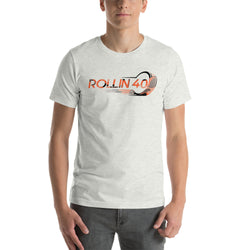 The Rollin 40 Orange and Black Camo Cruiser T-Shirt