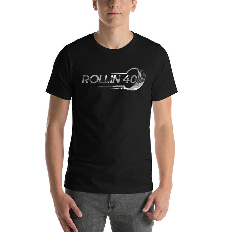 The Rollin 40 Gray and White Camo Cruiser T-Shirt